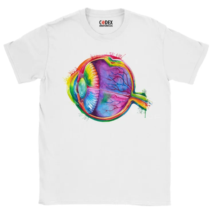 Auge Unisex T-Shirt - Aquarell | Codex Anatomicus Hot