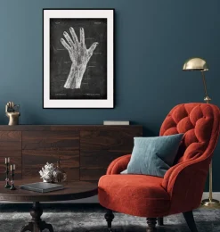 Blutgefäße der Hand - Chalkboard | Codex Anatomicus Outlet