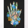 Blutgefäße der Hand - Floral - Schwarz | Codex Anatomicus New