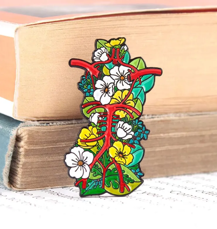 Circle of Willis - Emaille Pin | Codex Anatomicus Discount