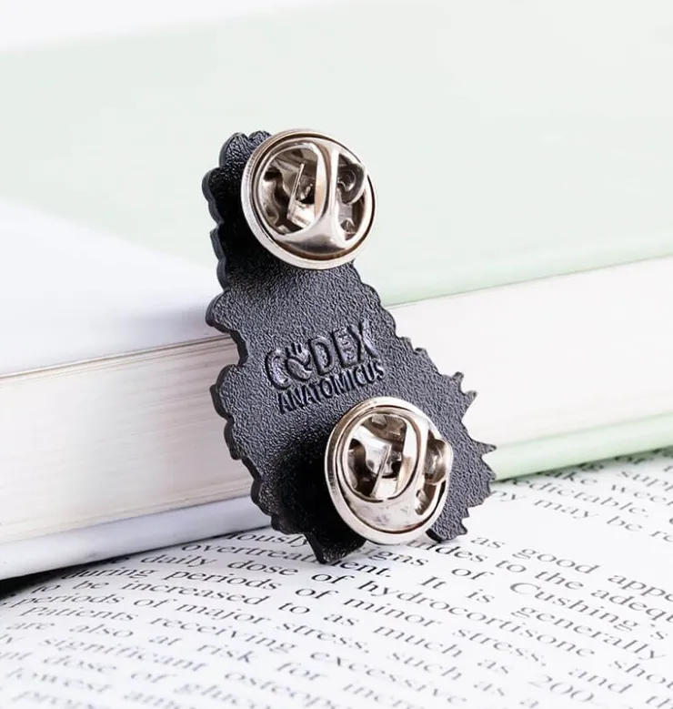 DNA mit Blumen - Emaille Pin | Codex Anatomicus New