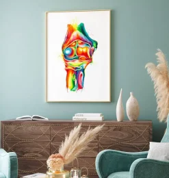 Ellbogen Anatomie - Aquarell | Codex Anatomicus Fashion
