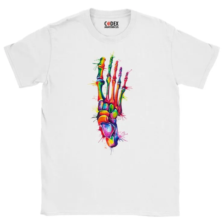 Fuß Unisex T-Shirt - Aquarell | Codex Anatomicus Sale