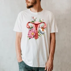 Gebärmutter Unisex T-Shirt - Floral | Codex Anatomicus Fashion