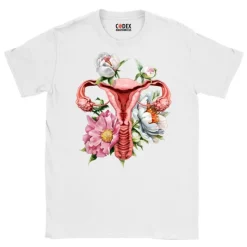 Gebärmutter Unisex T-Shirt - Floral | Codex Anatomicus Fashion