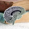 Gehirn 'Chalkboard' Stil - Emaille Pin | Codex Anatomicus Online