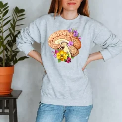 Gehirn II Unisex Sweatshirt - Floral | Codex Anatomicus Clearance