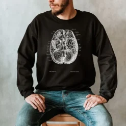 Gehirn II Unisex Sweatshirt - Chalkboard | Codex Anatomicus New