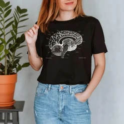 Gehirn Unisex T-Shirt - Chalkboard | Codex Anatomicus Online