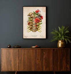 Halsnerven - Floral - Vintage | Codex Anatomicus New