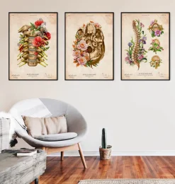 Halsnerven - Floral - Vintage | Codex Anatomicus New