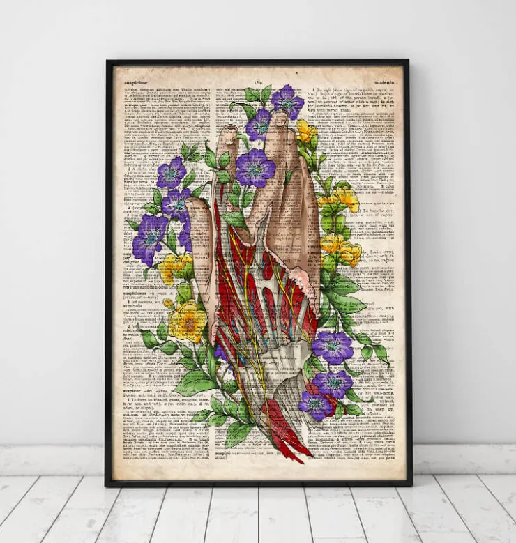 Hand anatomie - Altes Wörterbuch | Codex Anatomicus Fashion
