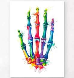 Hand Anatomie - Aquarell | Codex Anatomicus Fashion