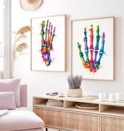 Hand Anatomie - Aquarell | Codex Anatomicus Fashion