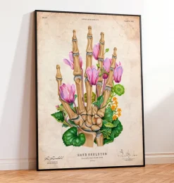 Handknochen - Floral - Vintage | Codex Anatomicus Best