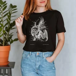 Herz II Unisex T-Shirt - Chalkboard | Codex Anatomicus New