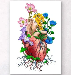Herz mit Blumen | Codex Anatomicus New