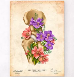 Hüfte Anatomie - Floral - Vintage | Codex Anatomicus Fashion