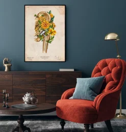 Hüftprothese - Floral - Vintage | Codex Anatomicus Clearance