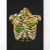 Interkostalnerv - Floral - Schwarz | Codex Anatomicus Outlet