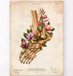 Knöchelbruch - Floral - Vintage | Codex Anatomicus Clearance