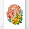 Kopfteils Anatomie - Floral - Weiß | Codex Anatomicus Fashion