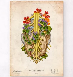 Lenden-Kreuz-Geflecht - Floral - Vintage | Codex Anatomicus Fashion