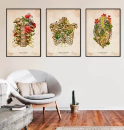 Lenden-Kreuz-Geflecht - Floral - Vintage | Codex Anatomicus Fashion