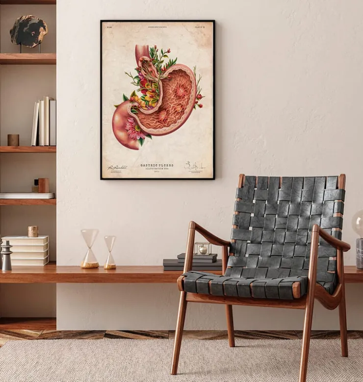Magengeschwür - Floral - Vintage | Codex Anatomicus Clearance