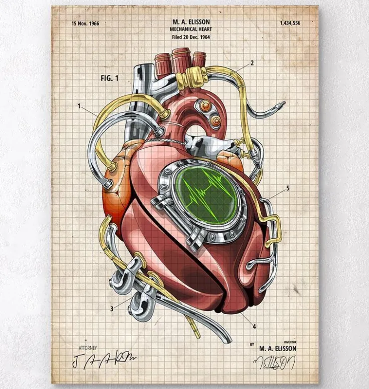Mechanisches Herz | Codex Anatomicus Outlet