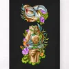 Meniskusriss - Floral - Schwarz | Codex Anatomicus Hot