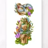 Meniskusriss - Floral - Weiß | Codex Anatomicus Fashion