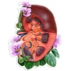 Nieren Anatomie Aufkleber - Floral | Codex Anatomicus Online