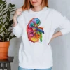 Nieren Unisex Sweatshirt - Aquarell | Codex Anatomicus Best
