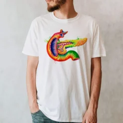 Pankreas Unisex T-Shirt - Aquarell | Codex Anatomicus Online