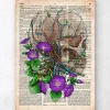 Schädel mit Blumen - Altes Wörterbuch | Codex Anatomicus Best