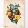 Schilddrüsenadenom - Floral - Vintage | Codex Anatomicus Outlet