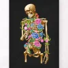 Skelett Anatomie II - Floral - Schwarz | Codex Anatomicus Sale