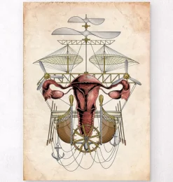 Steampunk-Gebärmutter | Codex Anatomicus Hot
