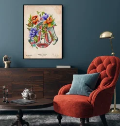 Stimmbänder - Floral - Vintage | Codex Anatomicus New